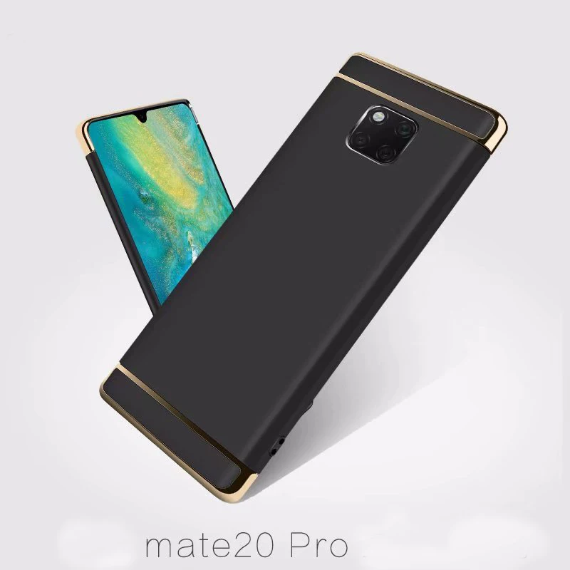 Роскошный защитный чехол 3 в 1 для Huawei Mate 20 Pro жесткий Гибридный из поликарбоната