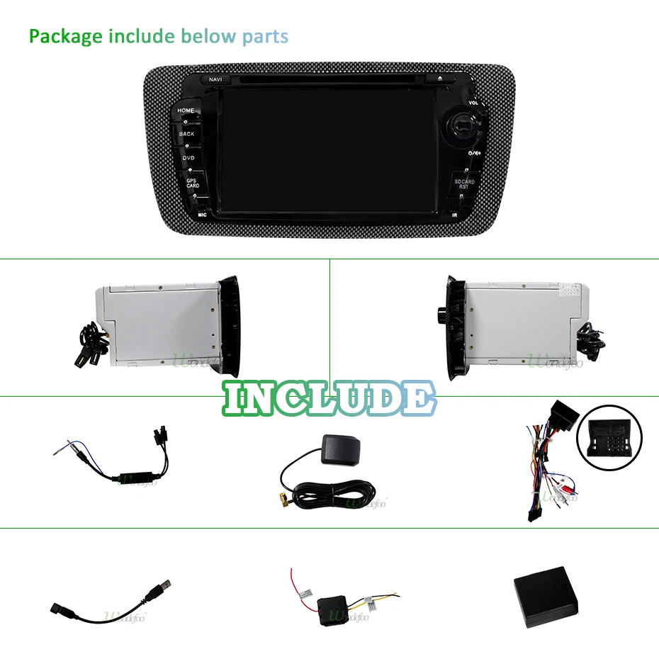 4G 64G ips экран DSP AV выход Android 9,0 автомобильный dvd-плеер для сиденья IBIZA 6J 2009-2013 gps-навигация, радио, стерео Мультимедийный ПК