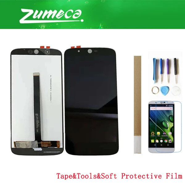 Высококачественный 5 дюймовый ЖК экран для Acer Liquid Zest Plus T08 Z628 + искусственный белый