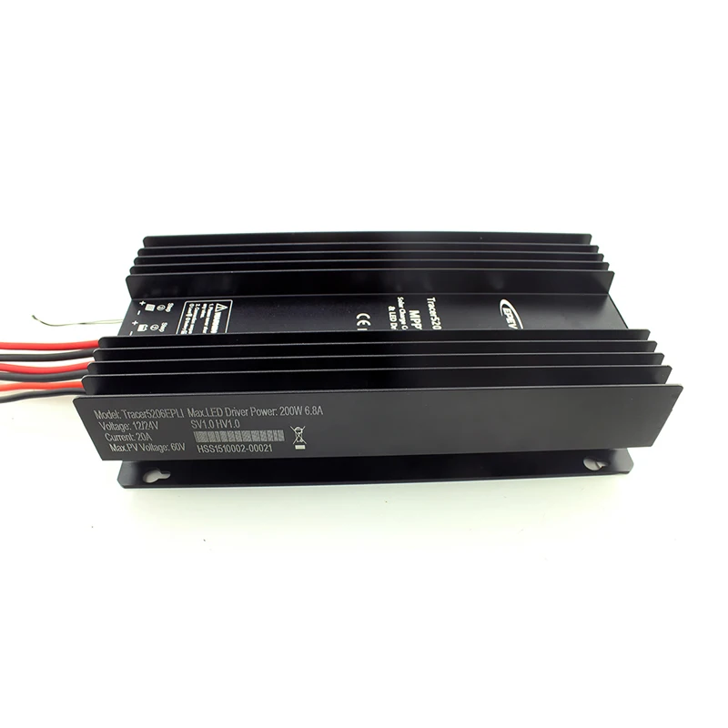 EPEVER Tracer5206EPLI 20A 12V 24V 260W 520W литиевая батарея MPPT контроллер заряда солнечной батареи