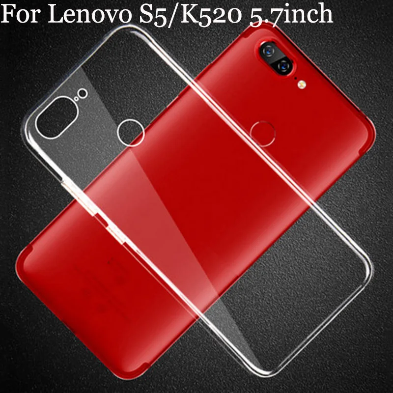 Чехол для Lenovo k 520 S5 прозрачный мягкий чехол задняя крышка lenovo LenovoS5 чехлы