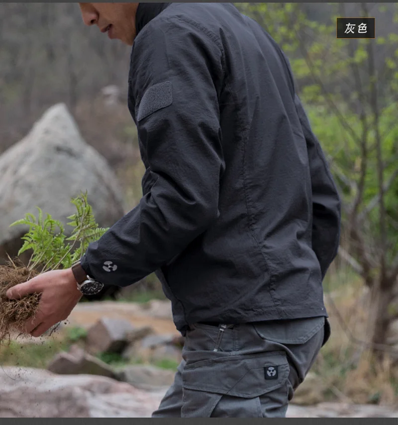 2018 Топ для мужчин Военная Униформа камуфляж костюмы Тактический свет нейлоновая