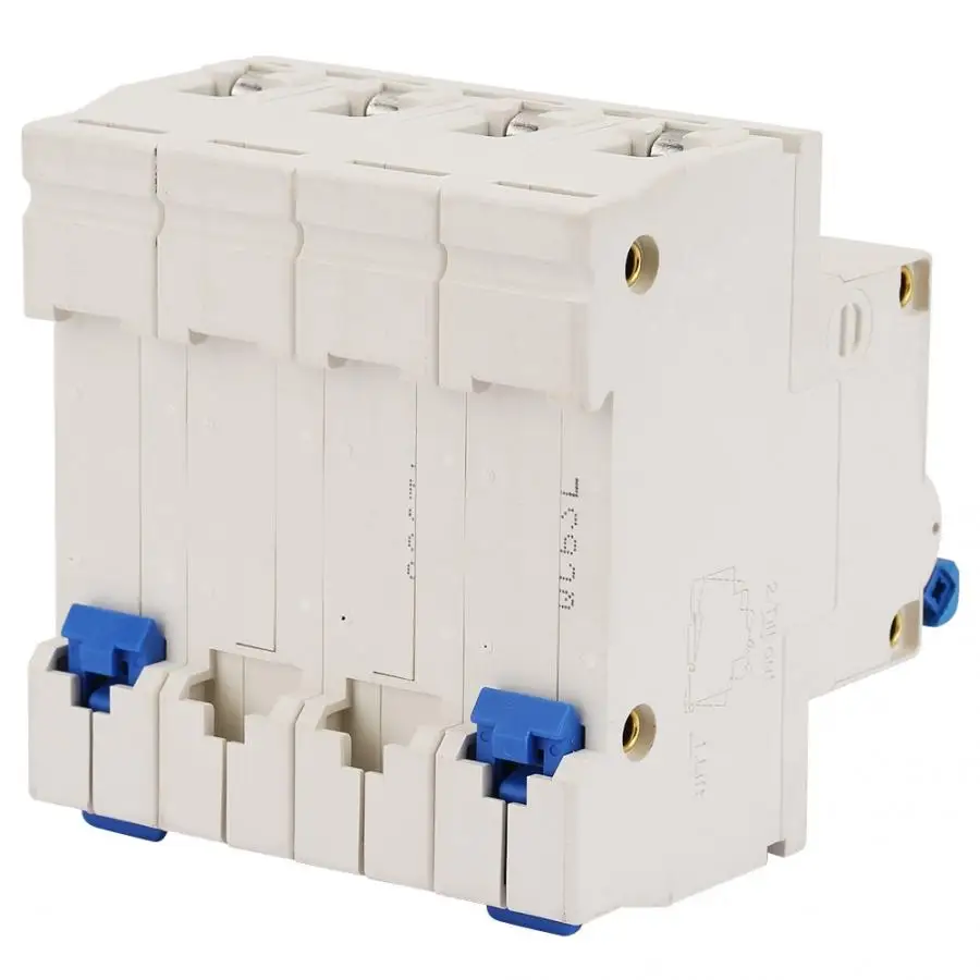 Автоматический выключатель защита от утечки 4P автоматический остаточного тока