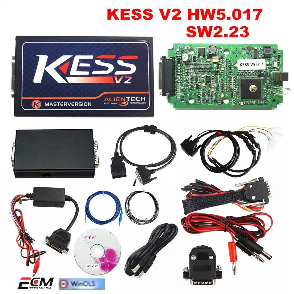 FVDIFUL KESS V2 V5.017 V2.47 Версия ЕС KTAG V7.020 V2.25 с Красной печатной платой онлайн версия Master ECU