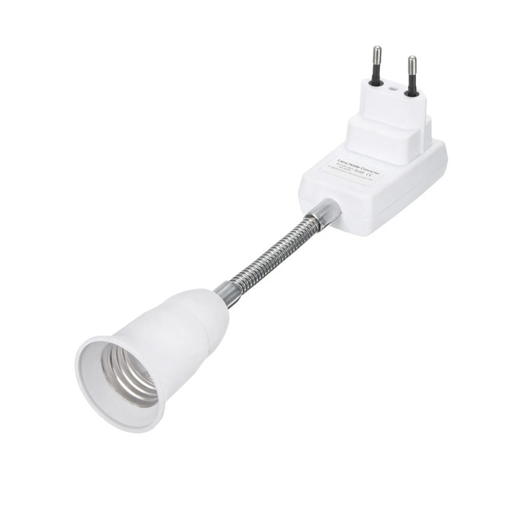 Akdsteel AC 110 220 В 6A E27 свет лампы держатель Гибкий удлинитель конвертер адаптер разъем
