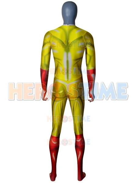 Костюм для косплея Zentai Een-Punch Man из спандекса костюм супергероя на Хэллоуин |