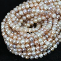 hot multicolor natural freshwater pearls wholesale retail fit necklace bracelet approx round loose beads 15inch b1362