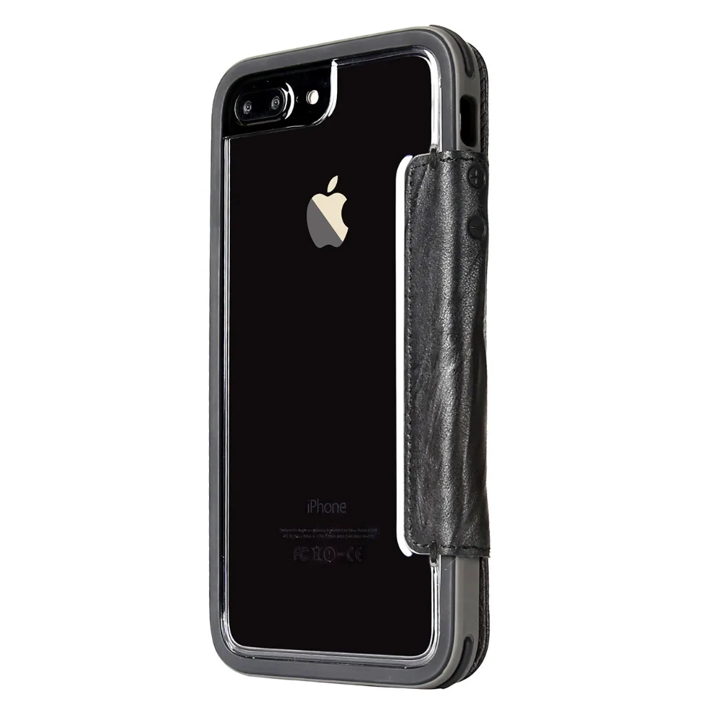 Для iPhone 8 8 Plus 7 7 Plus Pierre Cardin натуральная кожа сотовый Чехол для телефона съемный флип-кронштейн мягкий силикагель чехол