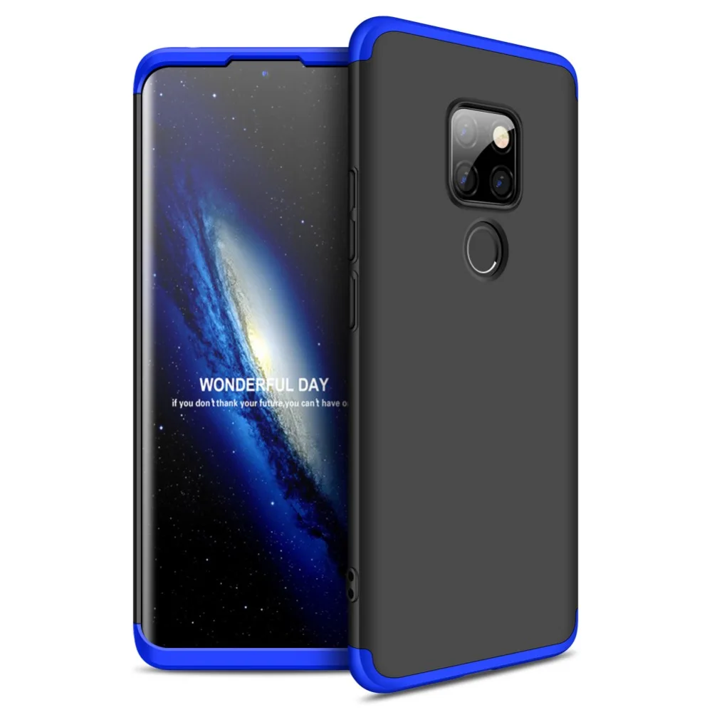 Original GKK Shockproof 360 Full Protection 3 in 1 Hard PC Matte Cell Phone Back Cover Coque Casing For Huawei Mate 20 Case |