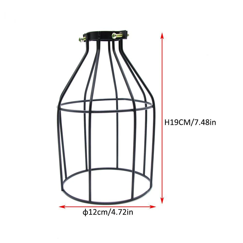UsefulNew 2 шт. Новинка креативный DIY железная птичья клетка дизайн Винтажный абажур