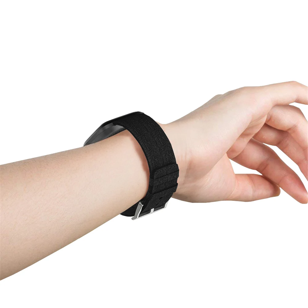 Премиум Холст Замена спортивные часы-браслет ремешок для Fitbit Versa Lite браслет 8 цветов