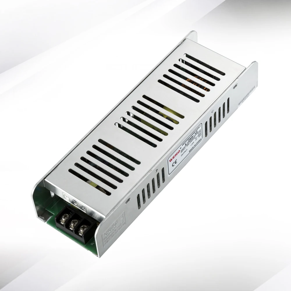 (L 250 12) WEHO 20A 12V Питание 250W светодиодный драйверы 220V AC к DC 12 вольт трансформаторы