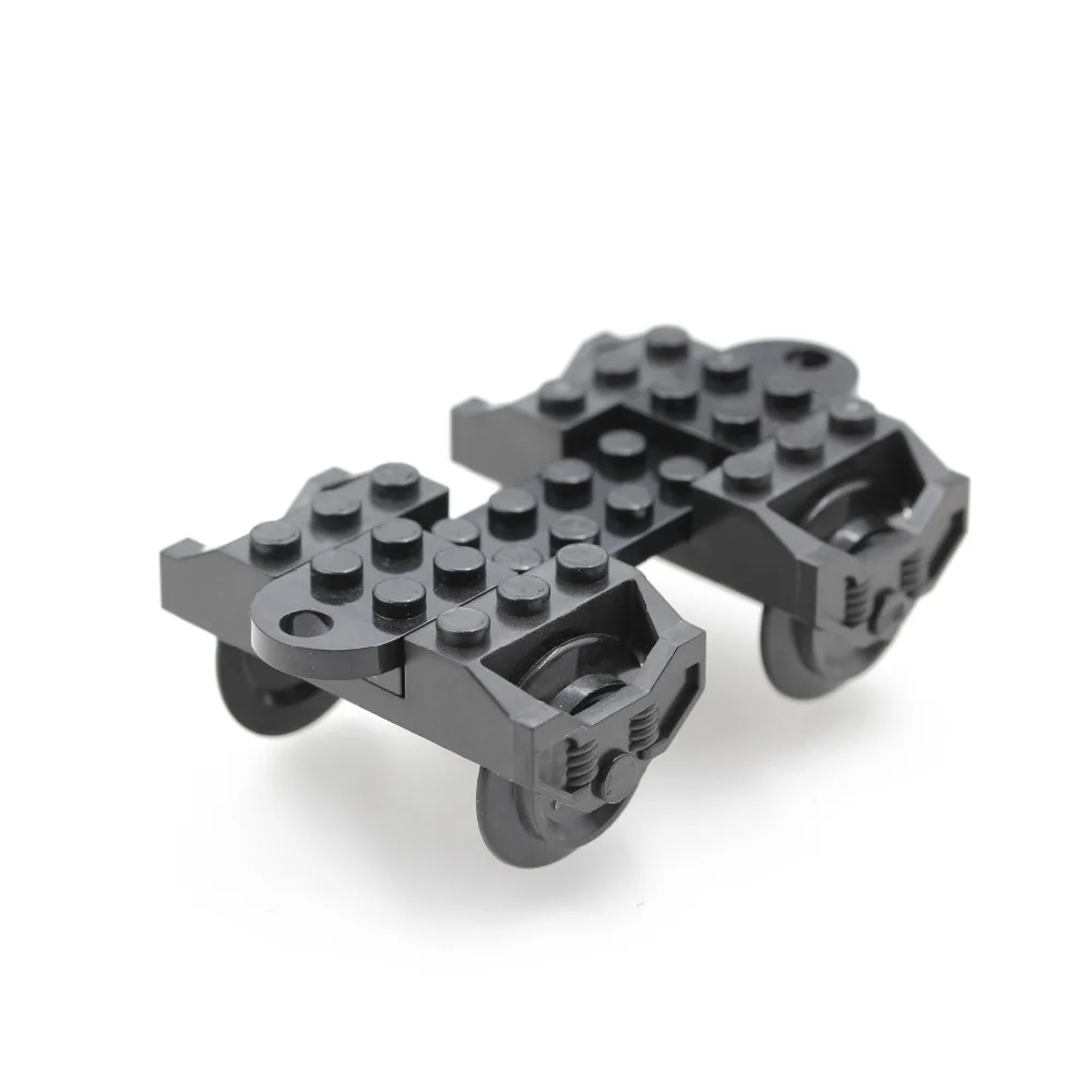 Техника запчасти Колеса RC поезд держатель (9V) металлическая ось 5x100 LDU кирпичи