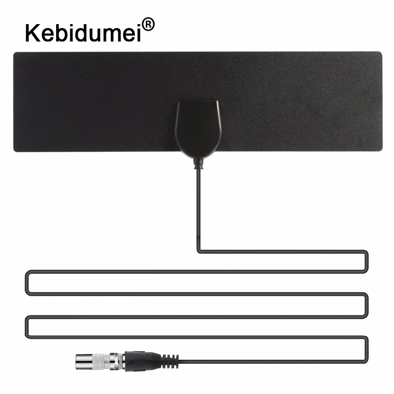 Kebidumei 50 миль цифровой ТВ антенна 20DB HDTV 1080P без усилителя усилитель сигнала 3 м для