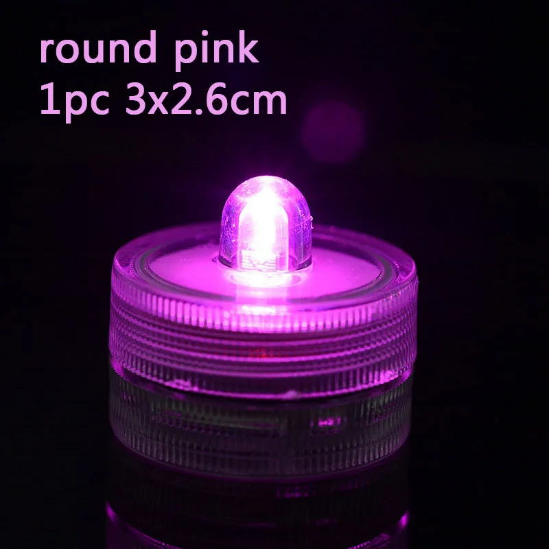 round pink Портативный солнечный внешний светильник водонепроницаемый светодиодный светильник s для свадебной вечеринки, дня рождения, студенческий USB светильник s DIY Рождественский источник питания 7 - Цвет: round pink