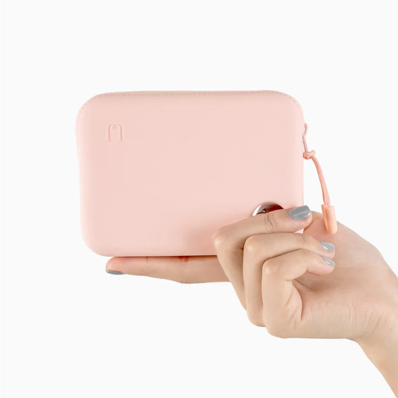 Xiaomi Mijia силиконовый портативный чехол для хранения на молнии Сумка Сумочка Кошелек легкий ж/ремешок
