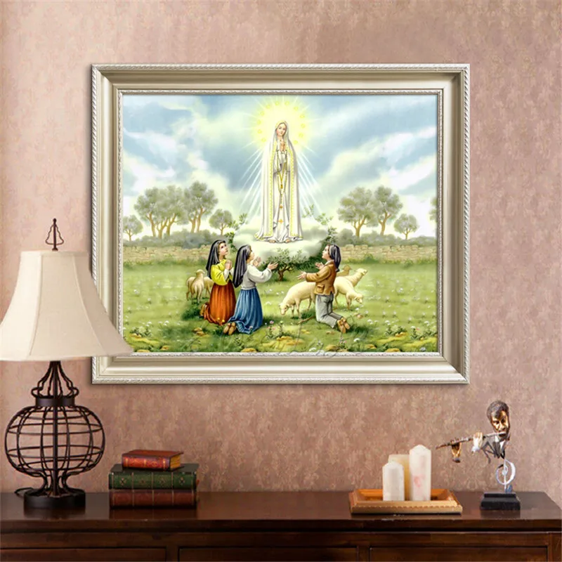 Home Decor Jesus Christ Virgin Many Art Painting Print Giclee On Canvas Ready to Frame for living room 12 | Дом и сад