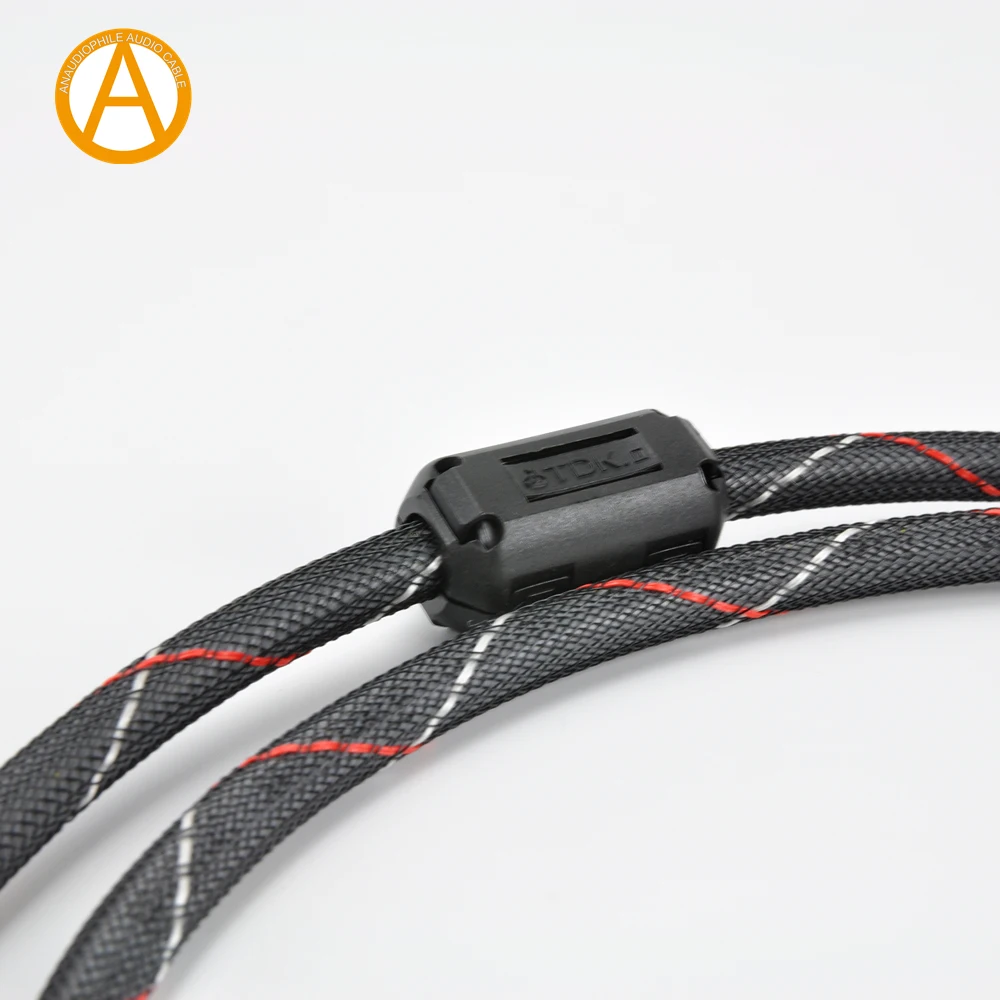 USB кабель UC09 HiFi 4N OFC типа A на B для передачи данных и аудио нейтральное звучание DAC