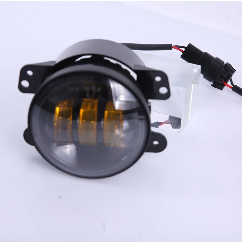 Светодиодные противотуманные фары для Jeep тракторов лодок 4 дюйма 30 Вт|lens projector|led