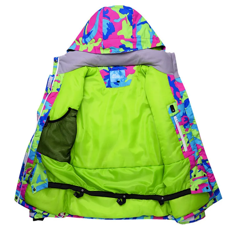Лыжная Женская куртка Windstopper для сноуборда зимняя одежда теплая лыжная серфинга |