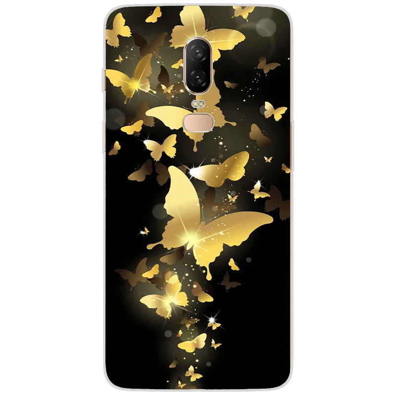 Ciciber чехол для Oneplus 6T 5T чехлы телефонов 1 + Fundas Capa Coque мягкий TPU милый с изображением