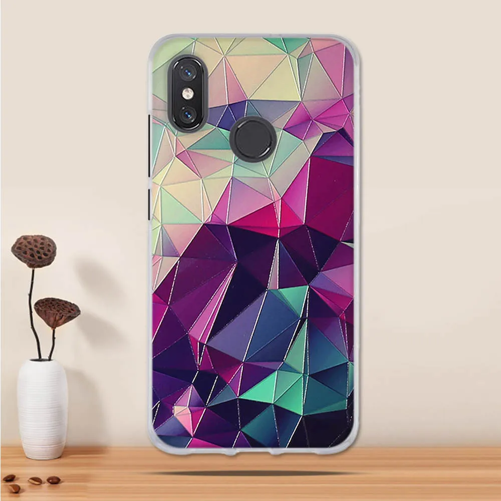 Для Funda Xiaomi Mi 8 чехол Мягкий Силиконовый ТПУ 3d милый для mi Coque | Мобильные телефоны и