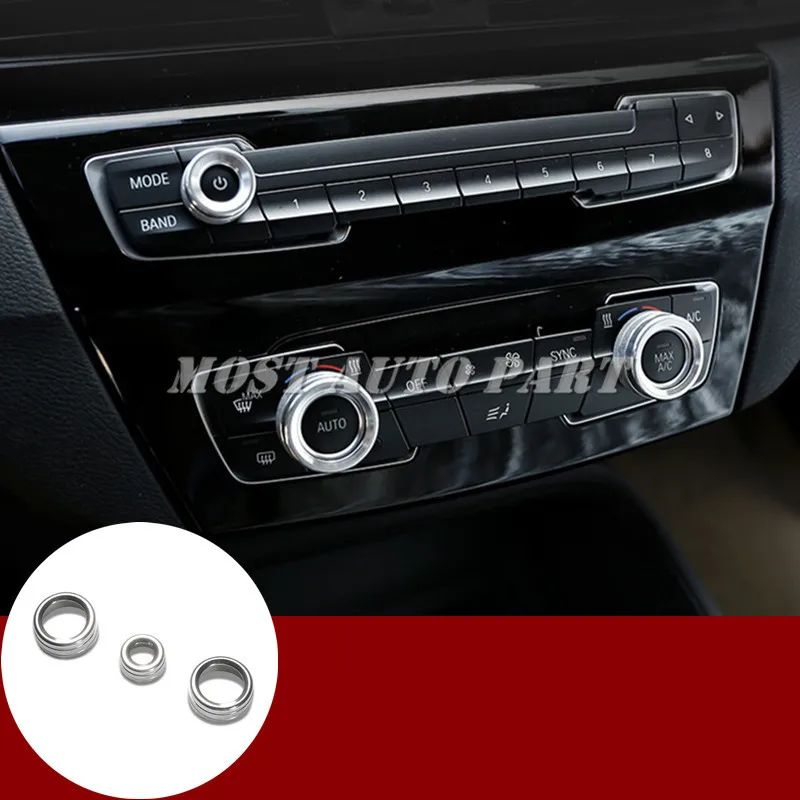 

Interior Center Console Air Condition Knob Trim Cover For BMW X1 F48 2016-2021 Car accesories interior Car decoration