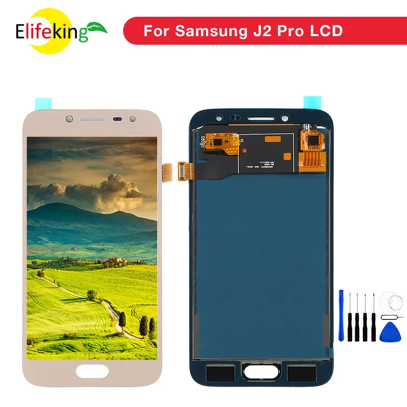 10 шт./лот J250 ЖК дисплей для Samsung Galaxy J2 pro 2018 J250F кодирующий преобразователь