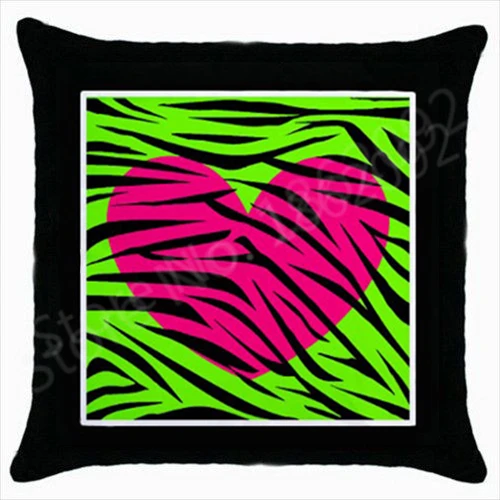 В полоску ярко розового цвета для малышей полосатая подушка крышка с сердцем в