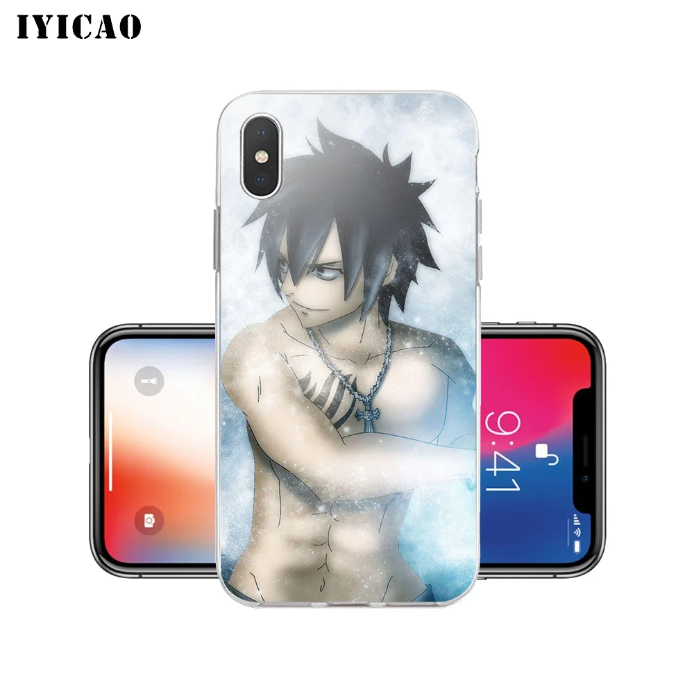 IYICAO серый мягкий силиконовый чехол для iPhone X XR XS MAX 6 6s 7 8 Plus 5 5S SE TPU|Чехлы-накладки| |