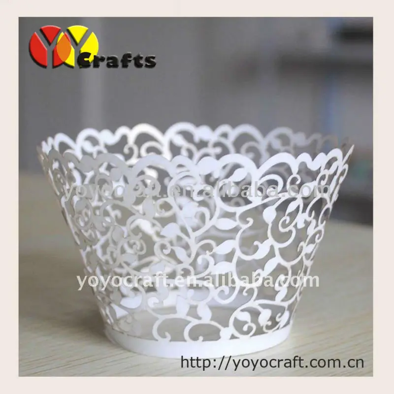 

100pcs High Quality Flower Branch Decorative Cupcake Wrapper