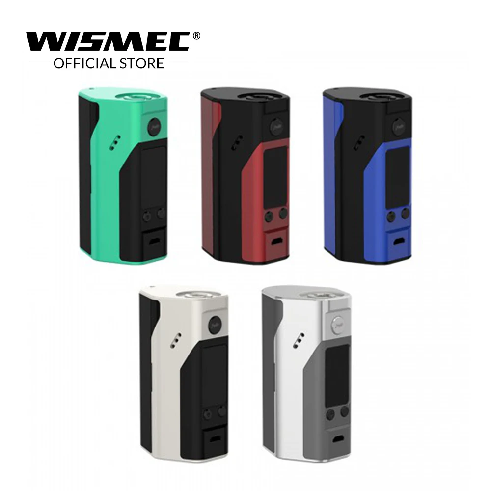 Оригинальный wismec reuleaux RX200S TC Mod Box VW/TC-Ni/TC-Ti/TC-SS/TCR с 0 96 дюймовым дисплеем электронная