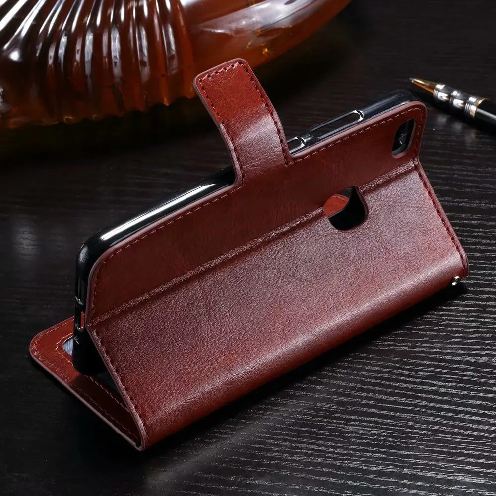 Flip Leather Case For Huawei Honor 6A 6X 6C Pro 7X 7C 8 9 5A P8 P9 P10 P20 Lite P Smart Y3 Y5 Y6 2017 Y7 Prime Y9 2018 Cover |