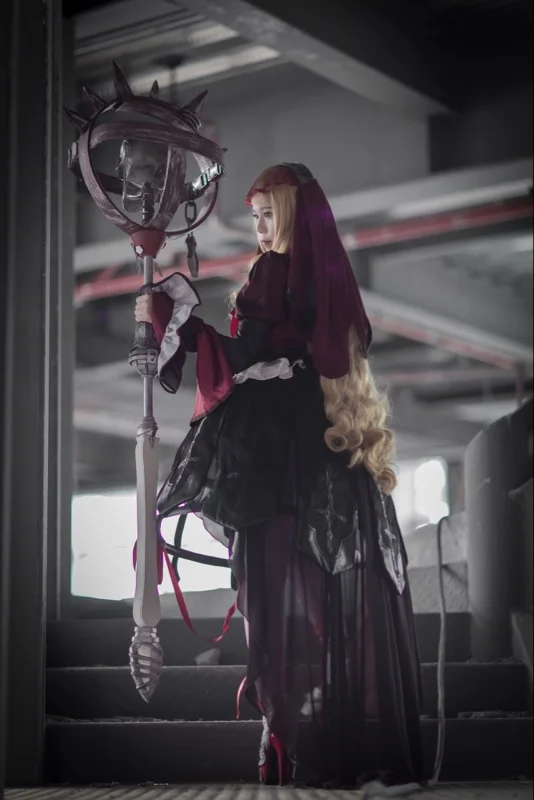 [Сток] новая игра SINoALICE фигура Святого монаха маленький красный Ridinghood Униформа Хэллоуин Косплей Костюм для женщин готическое платье лолиты