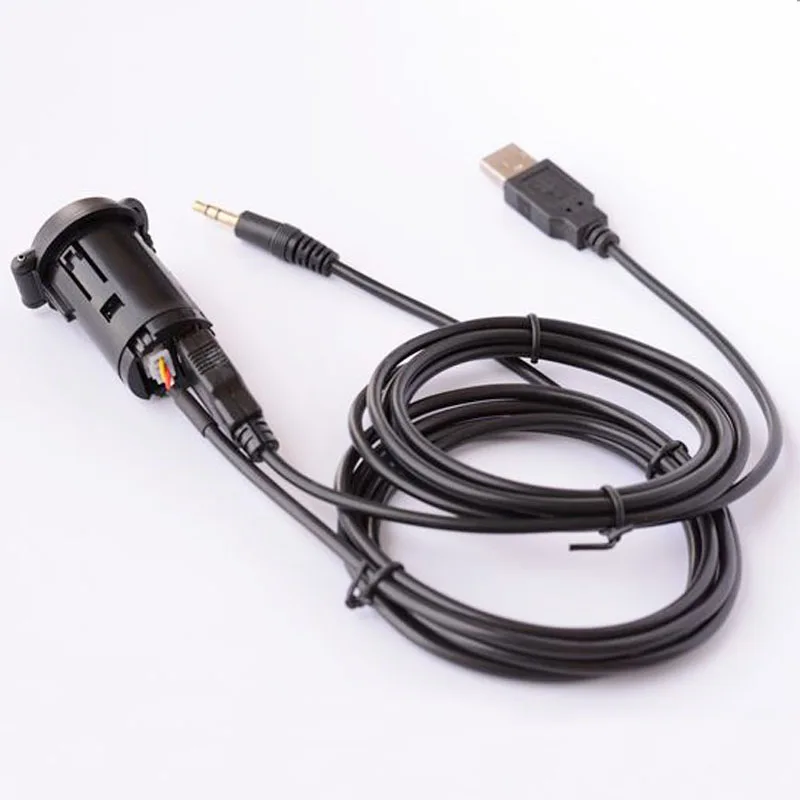 Biurlink автомобильный лодочный мотор монтажная панель 3 5 мм AUX/USB удлинитель адаптер