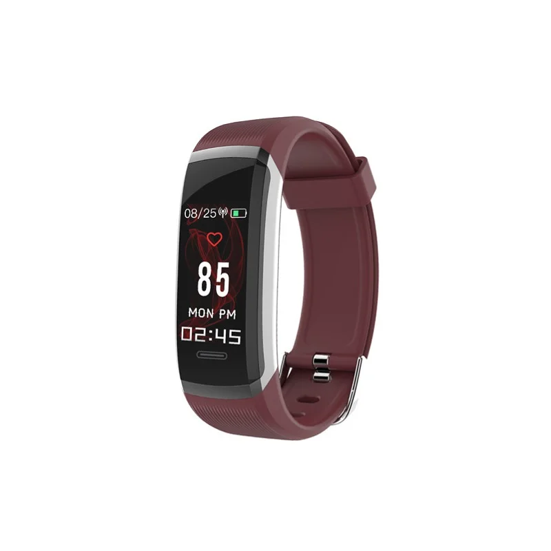 1 шт. Водонепроницаемый Шагомер фитнес трекер для Android IOS цветной экран пульсометр