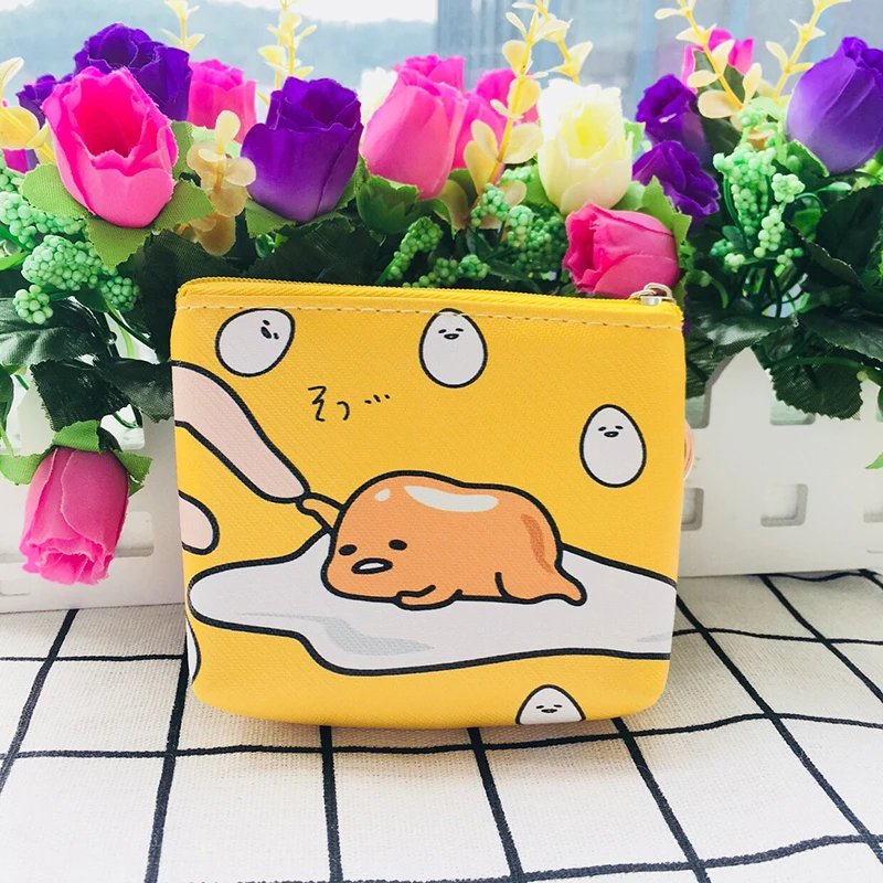 IVYYE ленивый gudetama плюшевый кошелек мягкая кукла-сумка милые Мультяшные пушистые сумки мини мешок для игрушек ребенок девочка подарки на день рождения Новинка