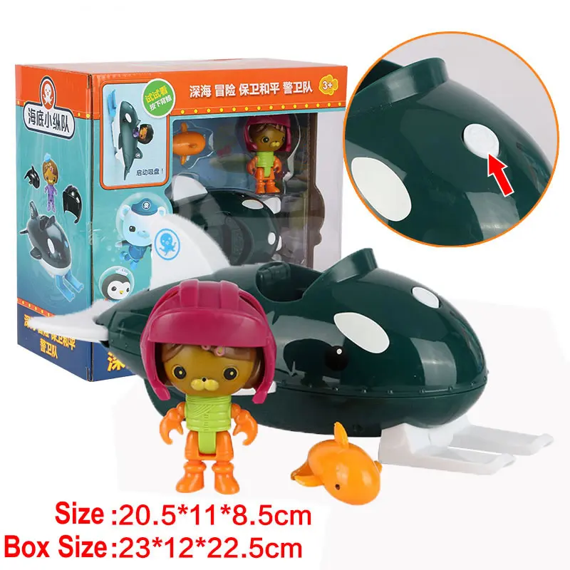 Octonauts ТВ транспортные средства спасательная лодка корабль игрушки с фигурки