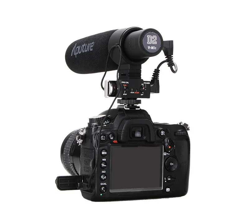 Directional Condenser Microphone Aputure V-Mic D2 Shotgun Camera with PEAK and Low Cut Function V MIC | Электроника