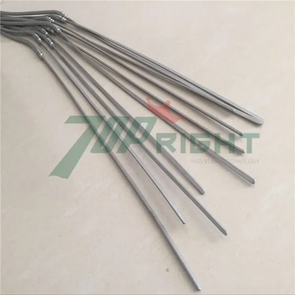 Общая длина нагревателя прямого горячего бегуна 230 в 2000 мм |