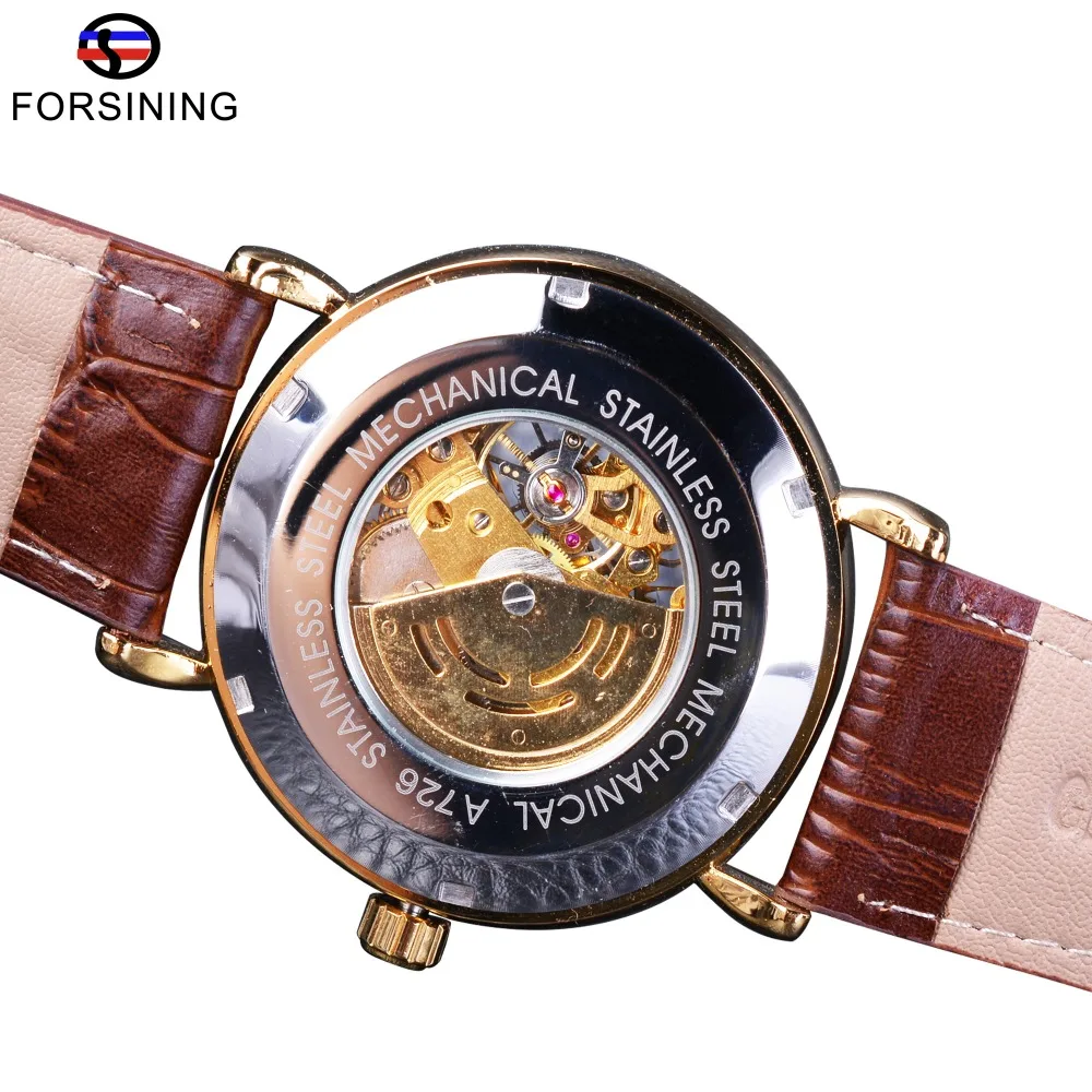 Часы наручные Forsining Мужские автоматические Классические брендовые Роскошные