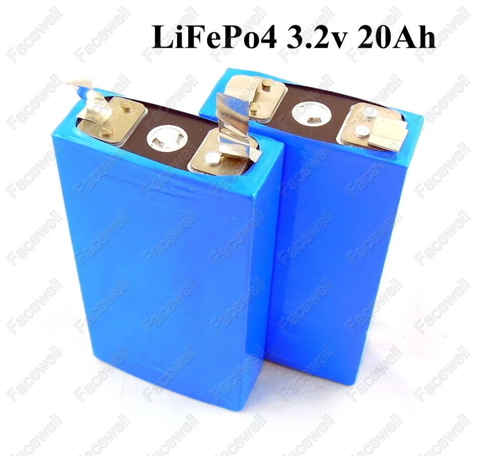 4 шт Рекламная цена! LiFepo4 20Ah 3 2 V cell High drain 100A для батареи 12v 20ah diy Мотоцикл