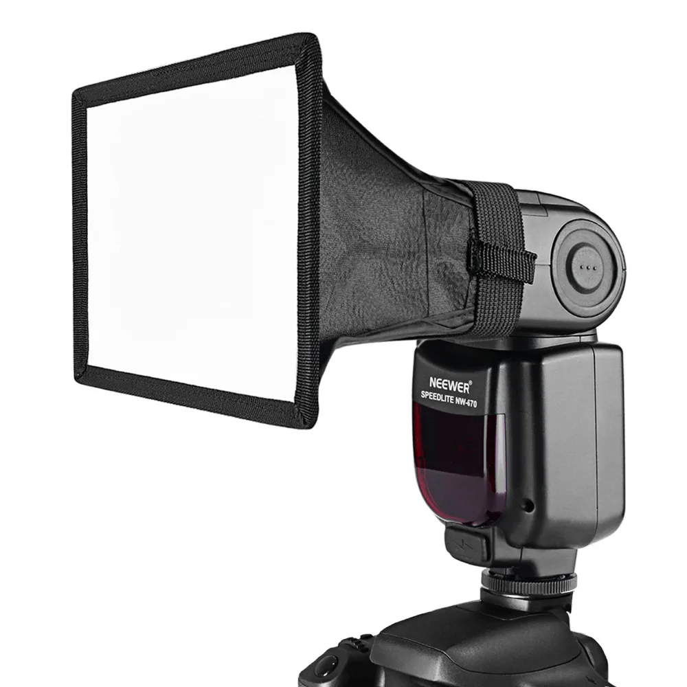 Neewer 3 Размер Вспышка Speedlite рассеиватель светильник софтбокс 6*5 дюймов/8*6 дюймов/12*8