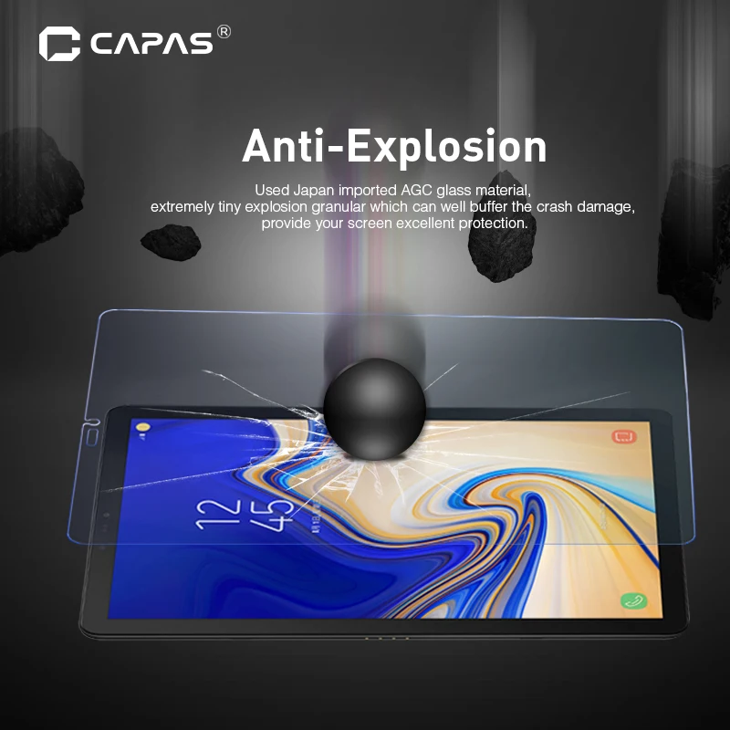Закаленное стекло для Samsung Galaxy Tab S4 10 5 дюйма защитная пленка экрана прозрачная