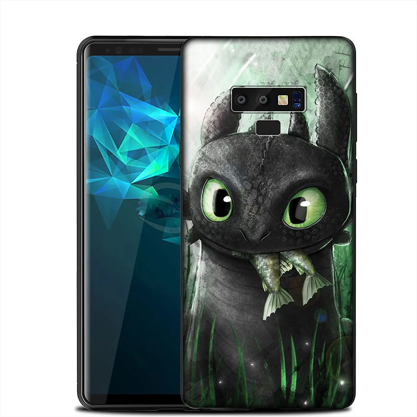 IYICAO toothless How To Train Your Dragon Soft Case for Samsung Galaxy A6 A9 A8 A7 2018 A3 A5 2016 2017 Note 9 8 10 Plus Lite |