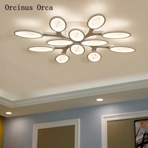 

Nordic Modern Simple Tree ceiling lamp Living Room Restaurant Bedroom Creative Individual LED New ceiling lamp free shipping