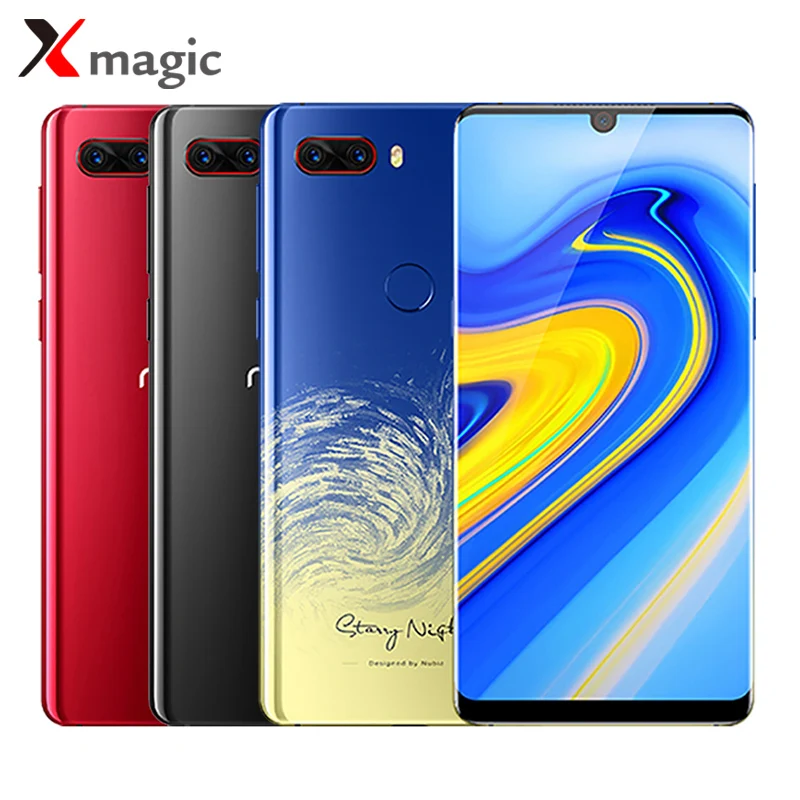 Новейший оригинальный мобильный телефон Nubia Z18 экран в виде капли воды 6 ГБ ОЗУ 64