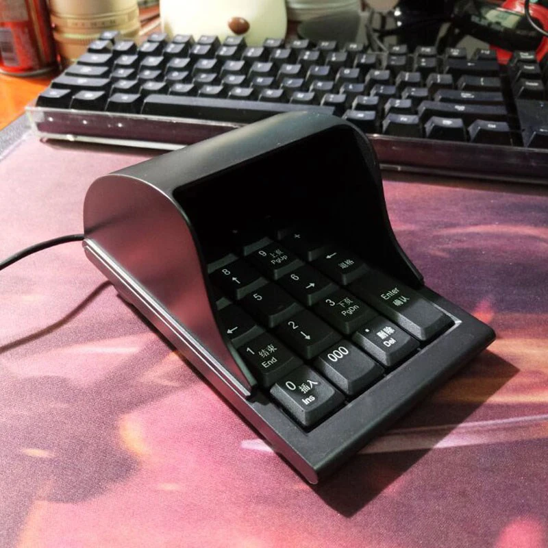 Дешевая USB-клавиатура pos с 19-клавишной цифровой клавиатурой для платежа plug and play -