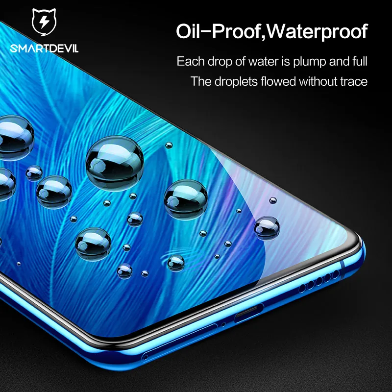 Закаленное стекло SmartDevil для VIVO x27 Y79 2 шт. Защита экрана Y97 нанопокрытие защита от