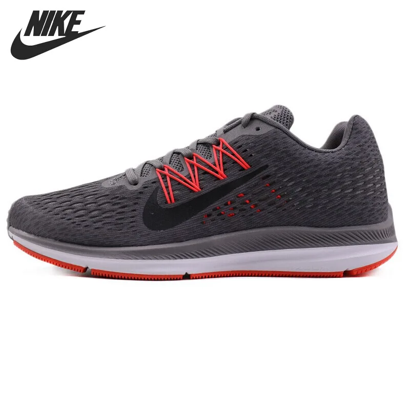 Оригинальный Новое поступление 2018 NIKE ZOOM WINFLO 5 Для мужчин кроссовки|Беговая обувь|
